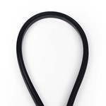 1615 TIRA NEÓN SILICONA NEGRA